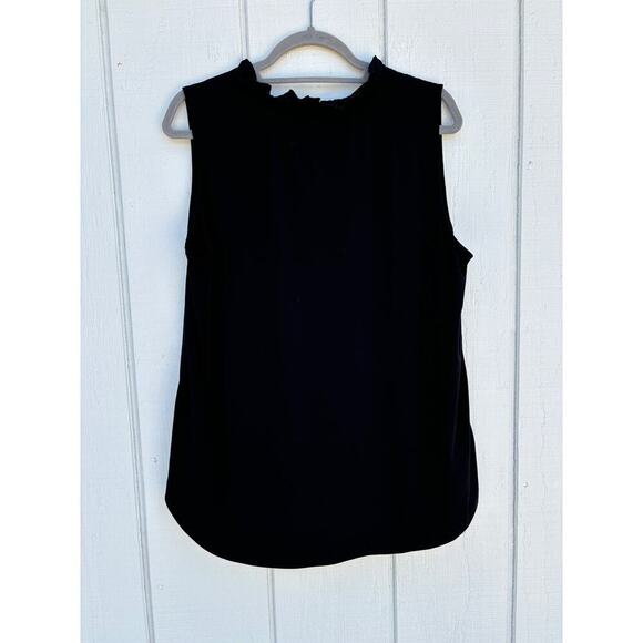 Bundle of TWO Ann Taylor Outlet Sleeveless Blouses, Sz L - Picture 3 of 8